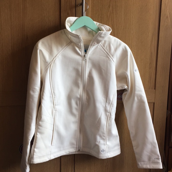 Columbia | Jackets u0026 Coats | Off White Columbia Brand Zip Up Jacket |  Poshmark
